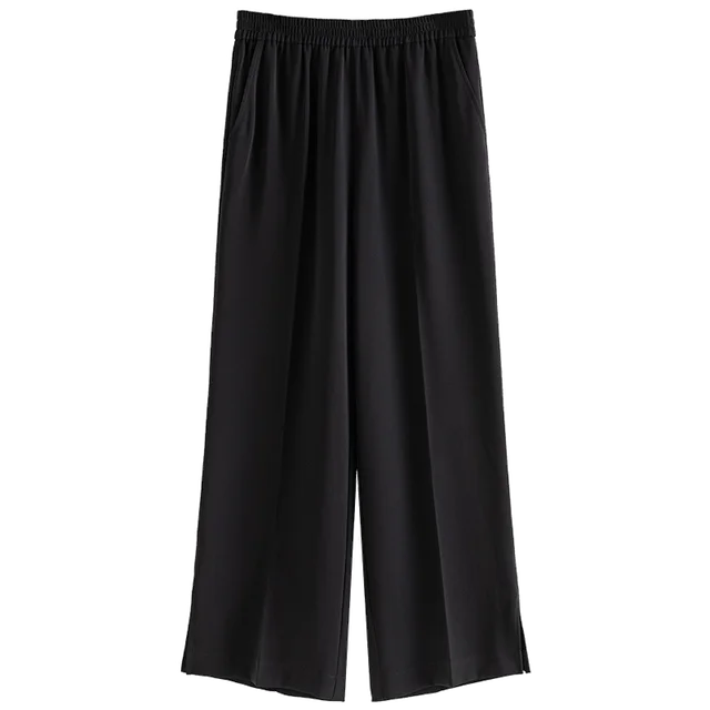 Simple Commuting Style Versatile Straight Casual Pants for Women-Pants-Arimonz-Arimonz