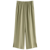 Simple Commuting Style Versatile Straight Casual Pants for Women-Pants-Arimonz-Light Green-M-Arimonz