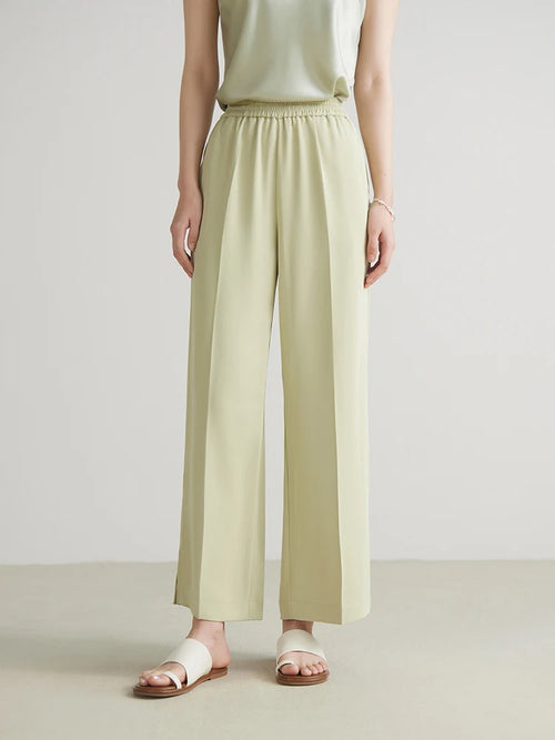 Simple Commuting Style Versatile Straight Casual Pants for Women-Pants-Arimonz-Arimonz