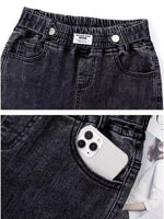 Skinny Denim Pencil Pants Women Casual Plush Velvet Lined Warm Jeans-Skinny Jeans-Arimonz-Arimonz