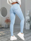 Skinny Jeans Lady Slim Fit Pencil Jeans Girls Leggings Straight Denim-Skinny Jeans-Arimonz-Arimonz
