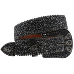 Skull Rhinestone Belts Crystal Studded Diamond Bling Bling Belt-Belts-Arimonz-Arimonz