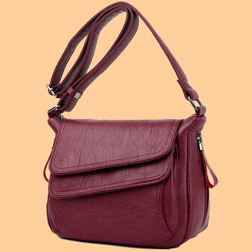 Soft Leather Purse and Handbags Women Bag Designer Women Crossbody Bag-Handbags-Arimonz-Arimonz