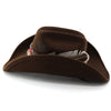 Stylish Cowboy Hats with Feather and Wide Brim Trendy Fedora Caps for Outdoor Activities Unisex Fashion Accessories-Arimonz-Arimonz