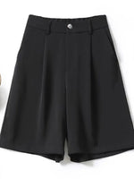 Summer Shorts Loose Ventilate Solid High Waisted Short for Women-Shorts-Arimonz-Arimonz