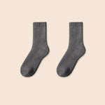 Thermal Wool Cashmere Socks Winter Thicken Unisex Snow and Floor Socks-Socks & Tights-Arimonz-dark grey-US 3-7-Arimonz