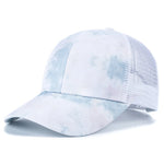 Tie-Dye Baseball Cap Multicolor Irregular Print Streetwear Outdoor Hat-Women's Caps-Arimonz-Beige 2-21-23in-Arimonz