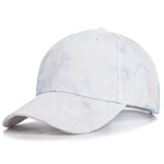 Tie-Dye Baseball Cap Multicolor Irregular Print Streetwear Outdoor Hat-Women's Caps-Arimonz-Beige-21-23in-Arimonz