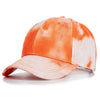Tie-Dye Baseball Cap Multicolor Irregular Print Streetwear Outdoor Hat-Women's Caps-Arimonz-Orange-21-23in-Arimonz