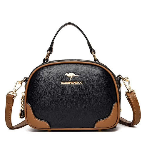 Top-handle Bag Purses and Handbag Women Shoulder Messenger Crossbody Bag-Handbags-Arimonz-Black-Arimonz
