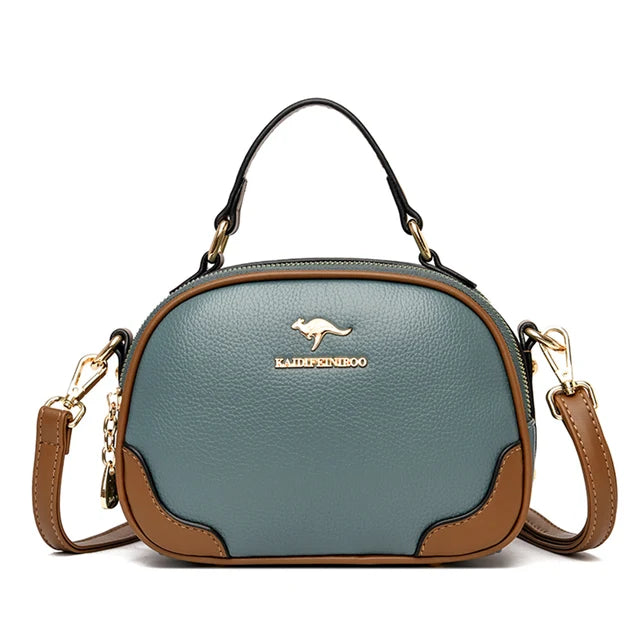 Top-handle Bag Purses and Handbag Women Shoulder Messenger Crossbody Bag-Handbags-Arimonz-Tea Green-Arimonz