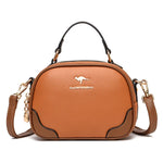 Top-handle Bag Purses and Handbag Women Shoulder Messenger Crossbody Bag-Handbags-Arimonz-Yellow Brown-Arimonz