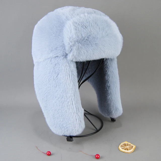 Trapper Windproof Warm Earflap Bonnet Bomber Hat Snow Caps Winter Hat-Winter Hats-Arimonz-Arimonz