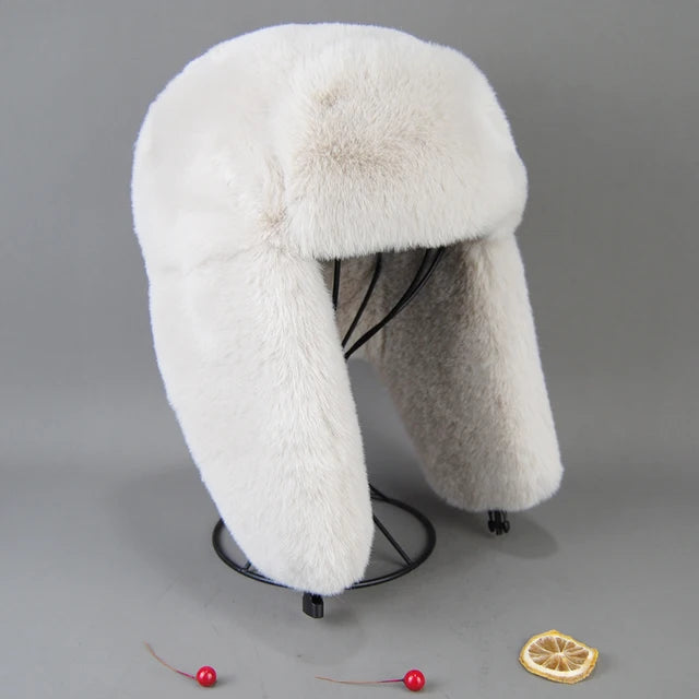 Trapper Windproof Warm Earflap Bonnet Bomber Hat Snow Caps Winter Hat-Winter Hats-Arimonz-Arimonz