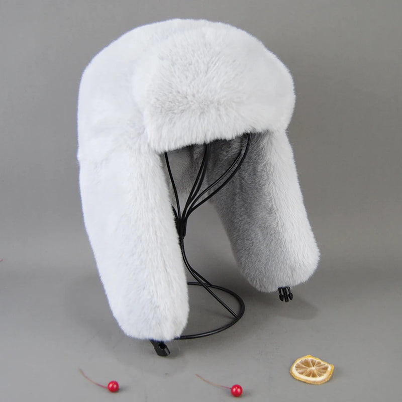 Trapper Windproof Warm Earflap Bonnet Bomber Hat Snow Caps Winter Hat-Winter Hats-Arimonz-Arimonz