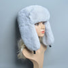 Trapper Windproof Warm Earflap Bonnet Bomber Hat Snow Caps Winter Hat-Winter Hats-Arimonz-Light Grey-Suitable (55cm-61cm) 22-24 inches-Arimonz