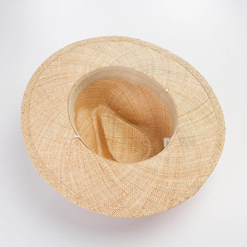 Treasure Grass Straw Hat Summer Lightweight Beach Big Eaves Straw Hat-Summer Hats-Arimonz-Arimonz