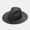 Treasure Grass Straw Hat Summer Lightweight Beach Big Eaves Straw Hat-Summer Hats-Arimonz-Black-M 56-58cm/22"-Arimonz