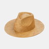 Treasure Grass Straw Hat Summer Lightweight Beach Big Eaves Straw Hat-Summer Hats-Arimonz-Camel-M 56-58cm/22"-Arimonz