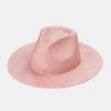 Treasure Grass Straw Hat Summer Lightweight Beach Big Eaves Straw Hat-Summer Hats-Arimonz-Skin powder-M 56-58cm/22"-Arimonz