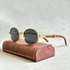 Trendy Designer Wooden Sunglasses Luxury Vintage UV Protection Shades-Sunglasses-Arimonz-Arimonz