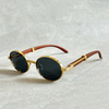 Trendy Designer Wooden Sunglasses Luxury Vintage UV Protection Shades-Sunglasses-Arimonz-Arimonz