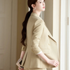 Two-piece Trouser Pants and Suit Jacket Stylish Professional Suit Set-Wear To Work Sets-Arimonz-Arimonz
