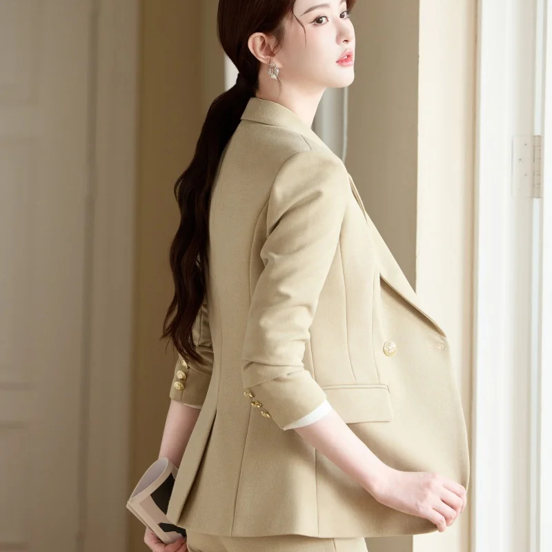 Two-piece Trouser Pants and Suit Jacket Stylish Professional Suit Set-Wear To Work Sets-Arimonz-Arimonz