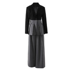 Two Tone Suit Set Office Lightweight Wear Matching Outfit Suit Set-Wear To Work Sets-Arimonz-Arimonz