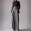 Two Tone Suit Set Office Lightweight Wear Matching Outfit Suit Set-Wear To Work Sets-Arimonz-Arimonz