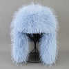 Unisex Winter Earflap Cap High-end Luxury Fur Warm Ear Cap Hat-Winter Hats-Arimonz-Arimonz