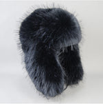 Unisex Winter Earflap Cap High-end Luxury Fur Warm Ear Cap Hat-Winter Hats-Arimonz-Black-Suitable everyone-Arimonz