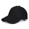 Unisex Wool Felt Solid Color Casquette Trucker Hat Baseball Cap-Women's Caps-Arimonz-Black-21-23in-Arimonz