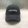Unisex Wool Felt Solid Color Casquette Trucker Hat Baseball Cap-Women's Caps-Arimonz-Black with letter-21-23in-Arimonz