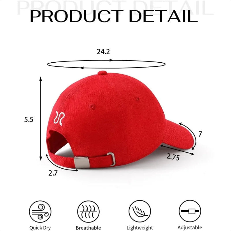 USA Flag Cotton Trucker Hat Classic Patriotic Adjustable Baseball Cap-Women's Caps-Arimonz-Arimonz
