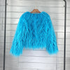 Fashion Winter Top Faux Fur Elegant Coat Thicken Warm Women Jacket