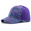 Diamond Inlay Baseball Cap Streetwear Adjustable Fashion Hat