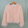 Fashion Winter Top Faux Fur Elegant Coat Thicken Warm Women Jacket