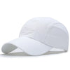 Sports Baseball Cap Quick Dry Women Solid Snapback Bone Mesh Hat