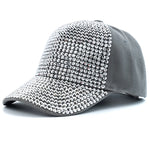 Diamond Inlay Baseball Cap Streetwear Adjustable Fashion Hat