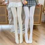 Velvet Lolita Ballet Dance Pantyhose Collant Female Tights Stockings-Socks & Tights-Arimonz-Arimonz