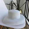 Vintage Audrey Hepburn Straw Big Brim Bell-shaped Summer Sun Hat-Summer Hats-Arimonz-Arimonz