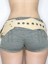 Vintage Big Pockets Pu Leather Belt Y2K Trouser Decorative Waistband-Belts-Arimonz-Arimonz