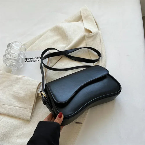 Vintage Crossbody Bag for Women Small Flap Shoulder Underarm Bag-Home-Arimonz-Arimonz