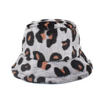 Vintage Faux Fur Bucket Hat Stylish Women’s Hat in Various Designs-Bucket Hats-Arimonz-Bleo 3-One Size 22in-Arimonz
