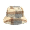Vintage Faux Fur Bucket Hat Stylish Women’s Hat in Various Designs-Bucket Hats-Arimonz-Gezi 2-One Size 22in-Arimonz