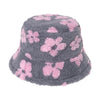 Vintage Faux Fur Bucket Hat Stylish Women’s Hat in Various Designs-Bucket Hats-Arimonz-HUA 2-One Size 22in-Arimonz