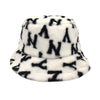 Vintage Faux Fur Bucket Hat Stylish Women’s Hat in Various Designs-Bucket Hats-Arimonz-N 1-One Size 22in-Arimonz