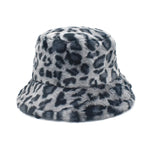 Vintage Faux Fur Bucket Hat Stylish Women’s Hat in Various Designs-Bucket Hats-Arimonz-Sleo 3-One Size 22in-Arimonz