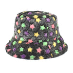 Vintage Faux Fur Bucket Hat Stylish Women’s Hat in Various Designs-Bucket Hats-Arimonz-Stra 1-One Size 22in-Arimonz